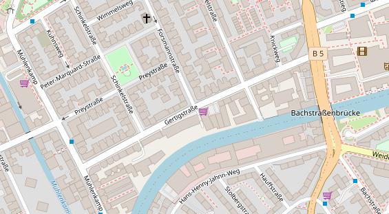 Agentur auf Satellitenbild