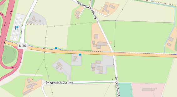 Agentur auf Satellitenbild