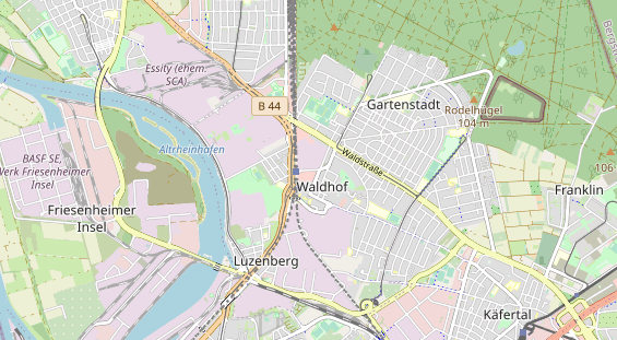Agentur auf Karte