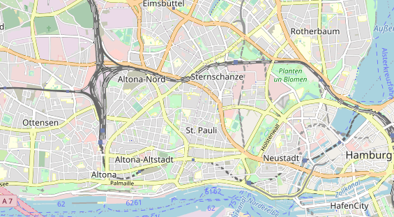 Eventlocations auf Karte