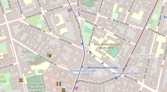 Agentur auf Satellitenbild