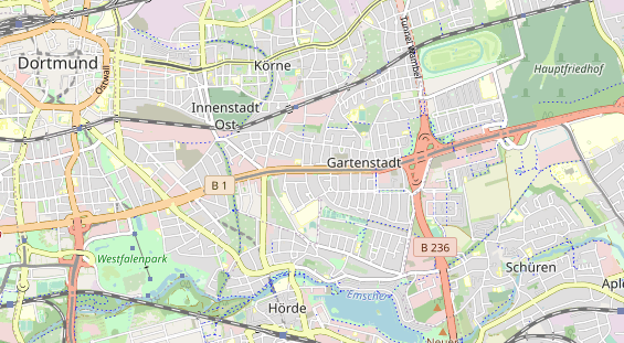 Agentur auf Karte