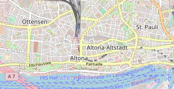 Agentur auf Karte