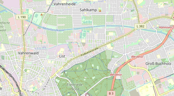 Eventlocations auf Karte