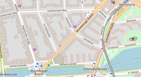 Agentur auf Satellitenbild