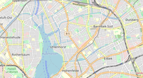 Agentur auf Karte