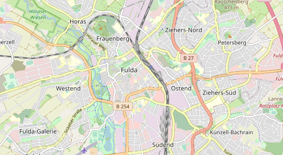 Agentur auf Karte
