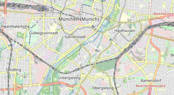 Agentur auf Karte