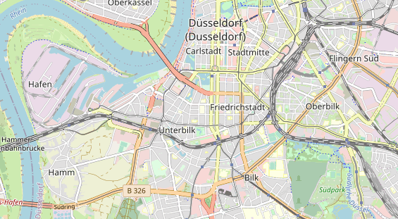 Agentur auf Karte