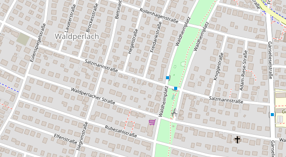 Agentur auf Satellitenbild