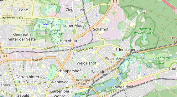 Agentur auf Karte