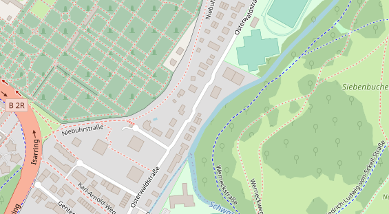 Agentur auf Satellitenbild