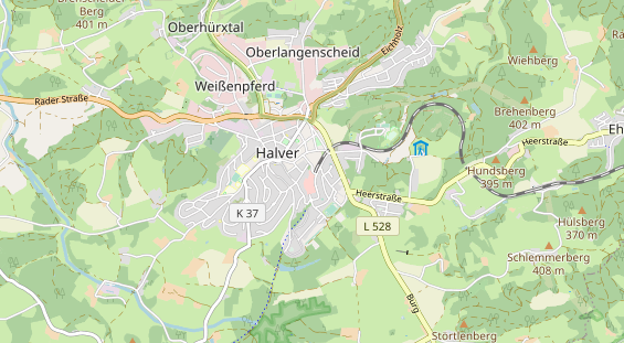 Agentur auf Karte