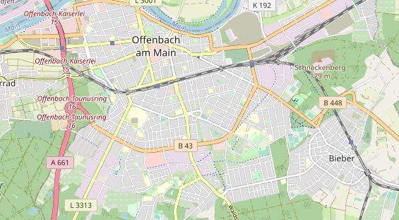 Agentur auf Karte