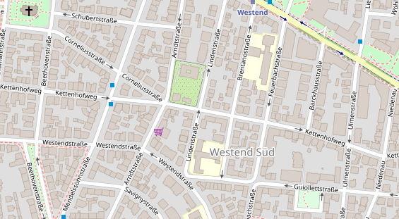 Agentur auf Satellitenbild