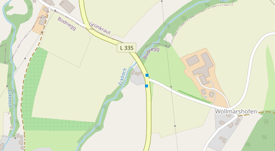 Agentur auf Satellitenbild