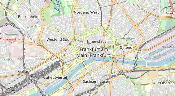 Agentur auf Karte