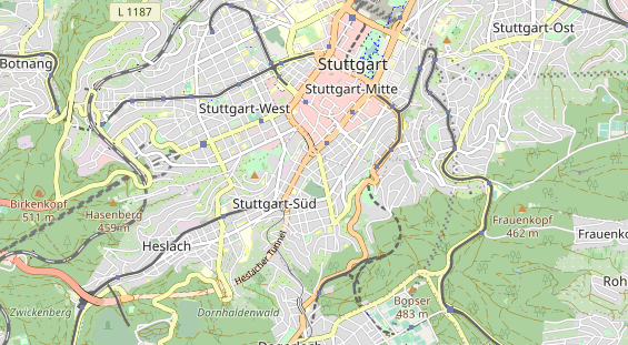 Agentur auf Karte