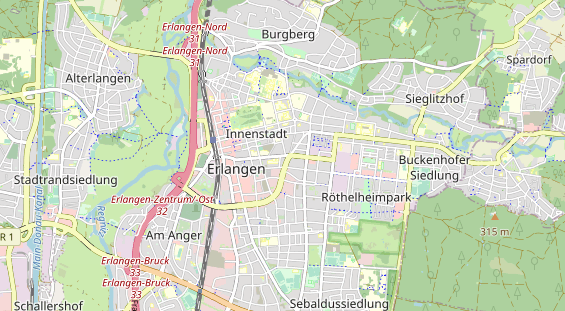 Agentur auf Karte