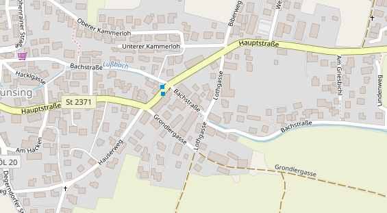 Agentur auf Satellitenbild
