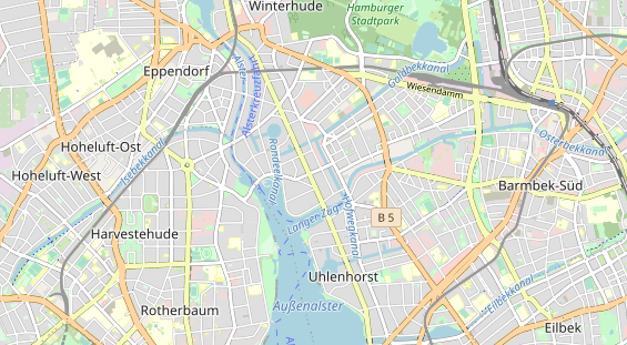 Agentur auf Karte