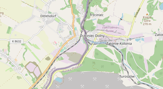 Agentur auf Karte