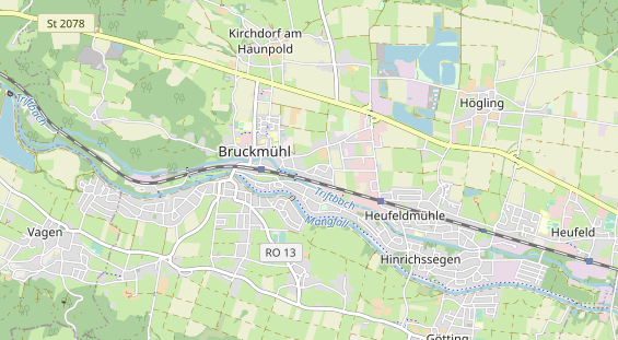 Agentur auf Karte