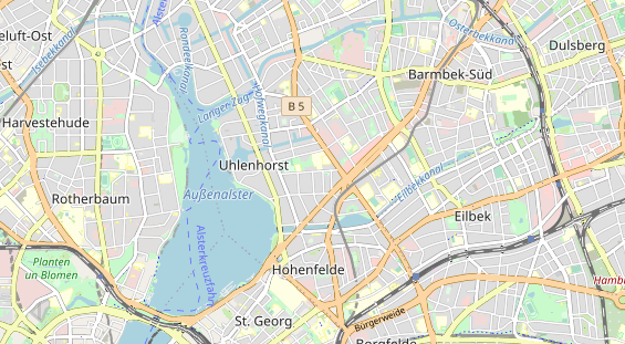 Agentur auf Karte