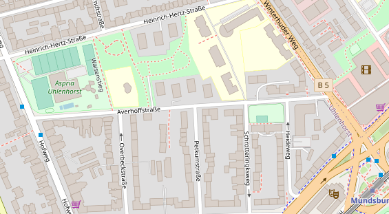 Agentur auf Satellitenbild