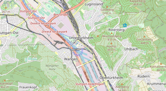 Agentur auf Karte