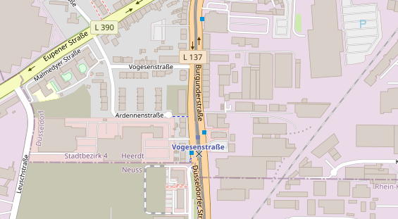 Agentur auf Satellitenbild