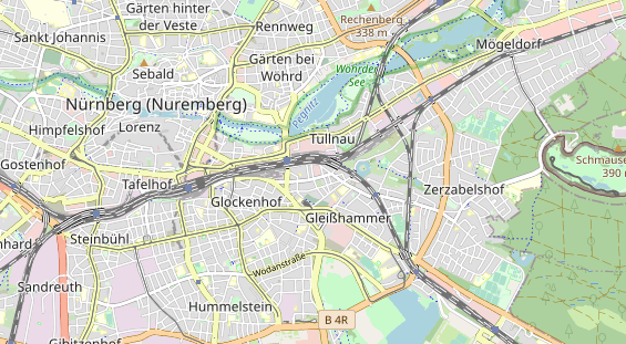 Agentur auf Karte