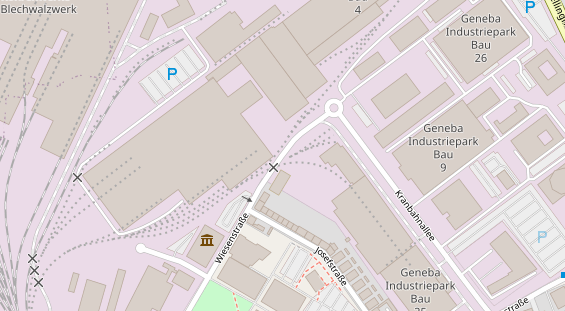 Agentur auf Satellitenbild