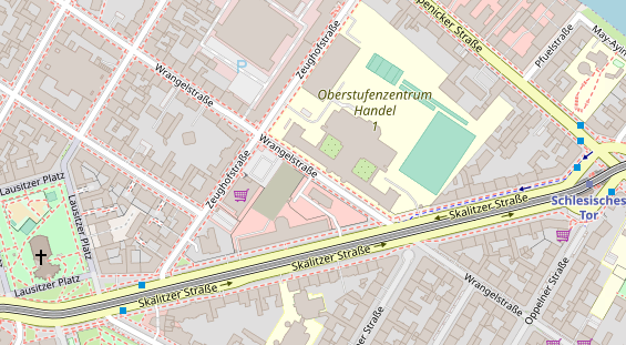 Agentur auf Satellitenbild