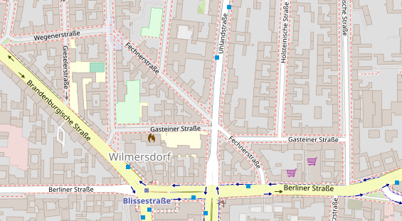Agentur auf Satellitenbild