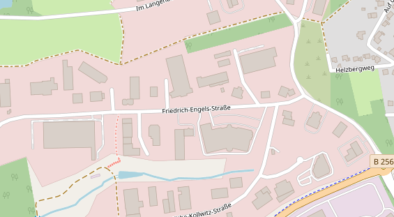 Agentur auf Satellitenbild