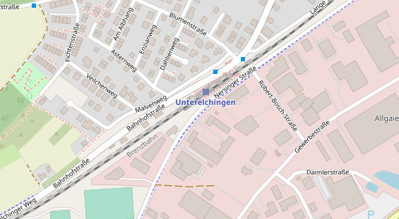 Agentur auf Satellitenbild