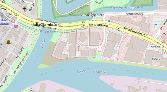 Agentur auf Satellitenbild