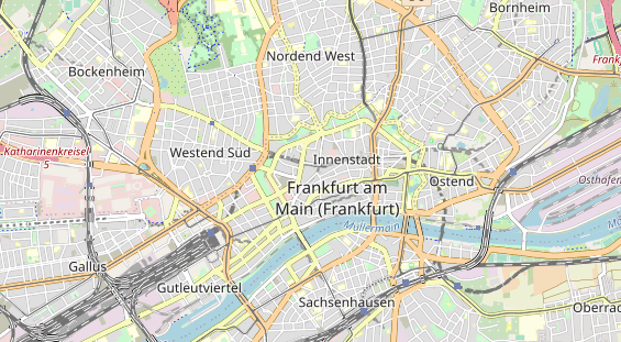 Agentur auf Karte