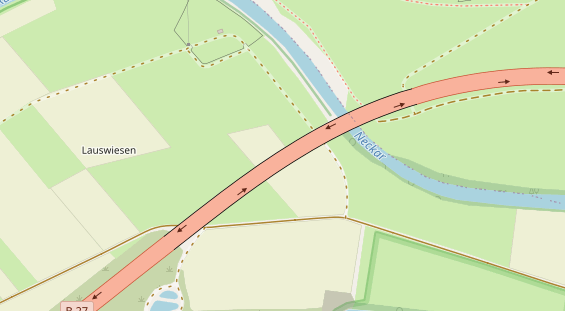 Agentur auf Satellitenbild