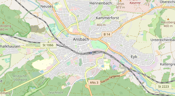 Eventlocations auf Karte