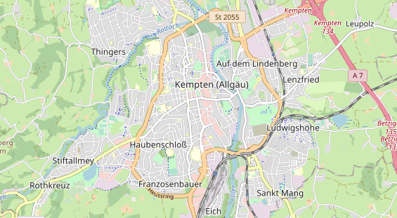 Agentur auf Karte