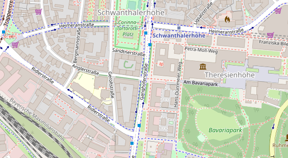 Agentur auf Satellitenbild