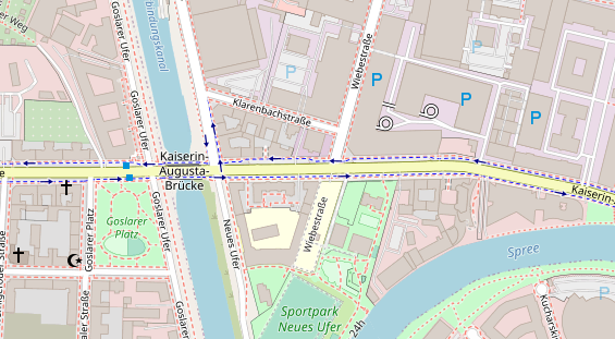 Agentur auf Satellitenbild