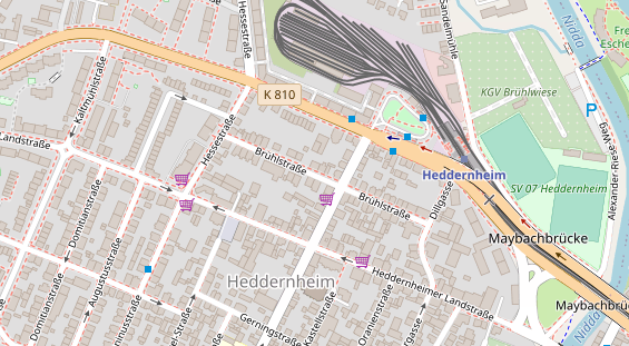 Agentur auf Satellitenbild