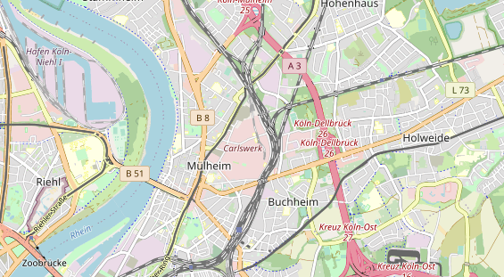 Agentur auf Karte