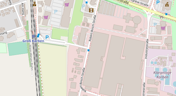 Agentur auf Satellitenbild