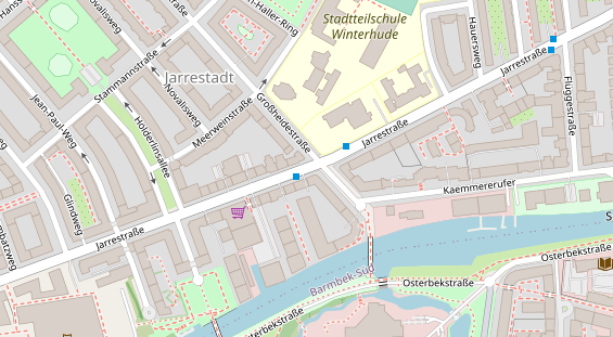Agentur auf Satellitenbild