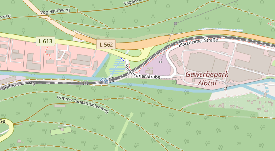 Agentur auf Satellitenbild