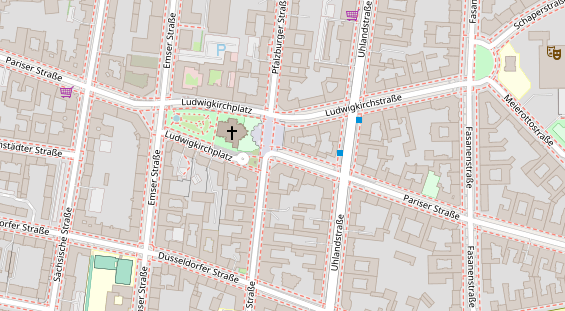 Agentur auf Satellitenbild